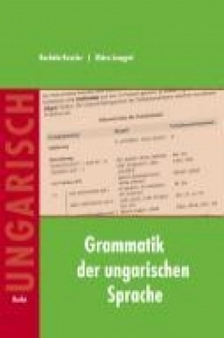 Książka Ungarische Grammatik Borbála Keszler