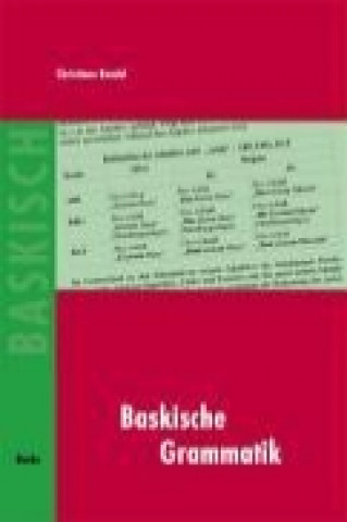 Kniha Baskische Grammatik Christiane Bendel