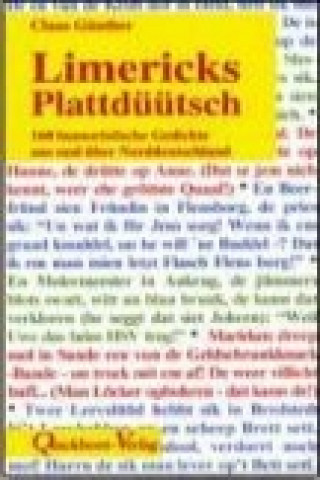 Kniha Limericks Plattdüütsch Claus Günther