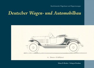 Kniha Deutscher Wagen- und Automobilbau Bund Deutscher Wagenbauer- und Stellmacherinnungen Berlin