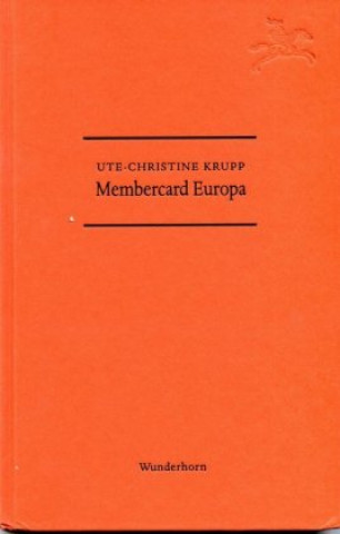 Книга Membercard Europa Ute-Christine Krupp