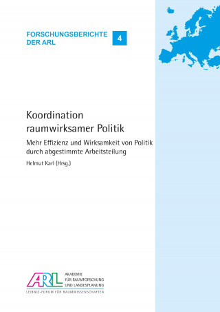 Kniha Koordination raumwirksamer Politik Helmut Karl
