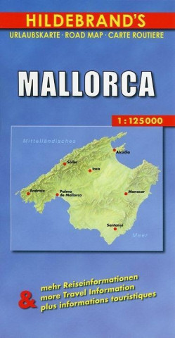 Drucksachen Mallorca 1 : 125 000 / Cabrera 1 : 75 000. Hildebrand's Urlaubskarte 