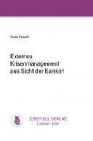 Buch Externes Krisenmanagement aus Sicht der Banken Sven David