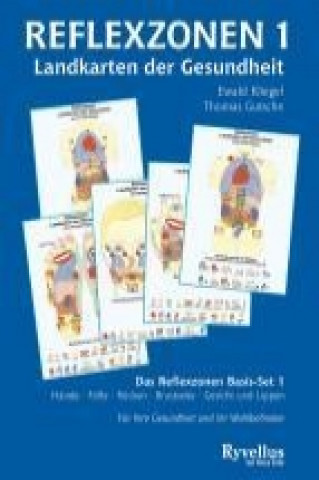 Kniha Reflexzonen 1- Landkarten der Gesundheit Ewald Kliegel