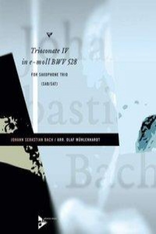 Knjiga Triosonate IV in e-Moll Johann Sebastian Bach