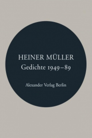 Książka Gedichte 1949-1989 Heiner Müller