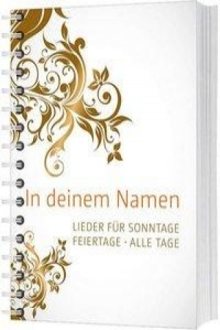 Könyv In deinem Namen (Liederbuch mit Spiralbindung) Christoph Zehendner