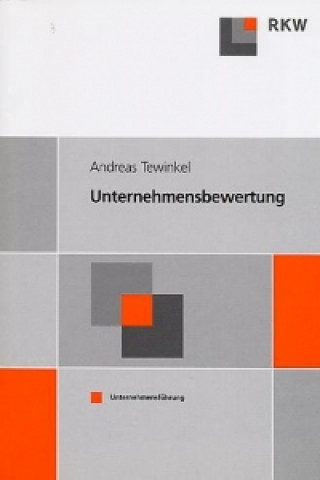 Könyv Unternehmensbewertung Andreas Tewinkel