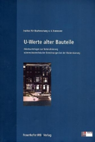 Kniha U-Werte alter Bauteile Fraunhofer IRB Verlag
