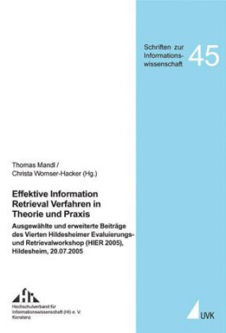 Könyv Effektive Information Retrieval Verfahren in der Praxis Thomas Mandl