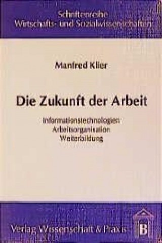 Könyv Die Zukunft der Arbeit Manfred Klier