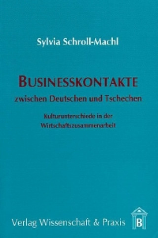Carte Businesskontakte zwischen Deutschen und Tschechen Sylvia Schroll-Machl