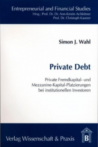 Book Private Debt Simon J Wahl