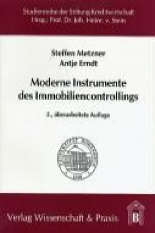 Book Moderne Instrumente des Immobiliencontrollings Steffen Metzner