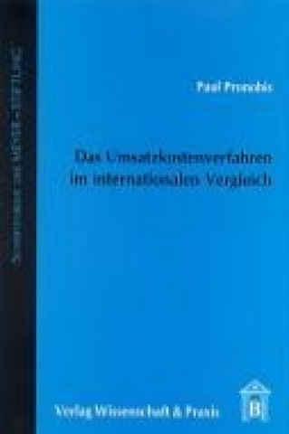 Knjiga Das Umsatzkostenverfahren im internationalen Vergleich. Paul Pronobis