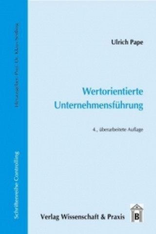 Könyv Wertorientierte Unternehmensführung Ulrich Pape