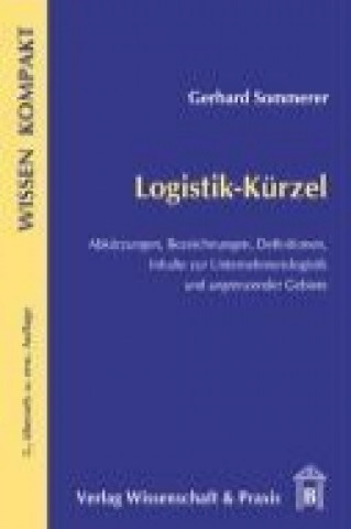 Kniha Logistik-Kürzel Gerhard Sommerer