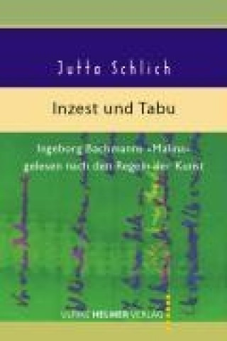 Kniha Inzest und Tabu Jutta Schlich