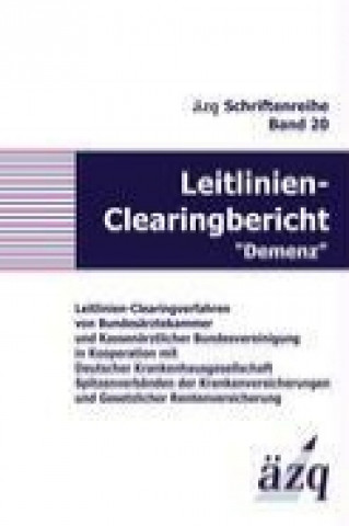 Carte Leitlinien-Clearingbericht "Demenz" ÄZQ