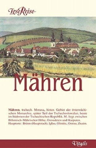 Kniha LeseReise Mähren Harald Salfellner