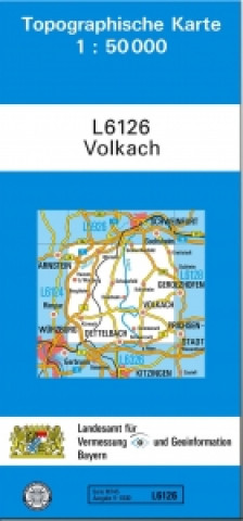 Tiskovina Volkach 1 : 50 000. Normalausgabe 