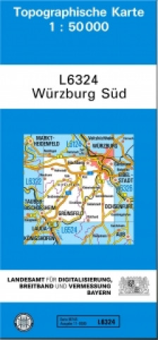 Prasa Würzburg Süd 1 : 50 000 