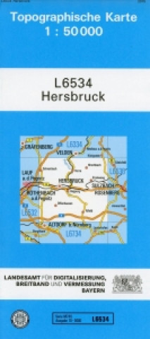 Tiskovina Hersbruck 1 : 50 000 