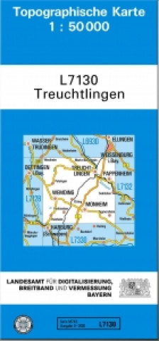 Tlačovina Treuchtlingen 1 : 50 000 (L7130) 