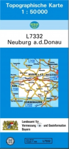 Articles imprimés Neuburg an der Donau 1 : 50 000 