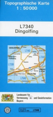 Nyomtatványok Dingolfing 1 : 50 000 Breitband und Vermessung Landesamt für Digitalisierung