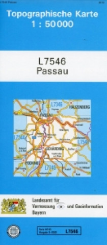 Tiskanica Passau 1 : 50 000 