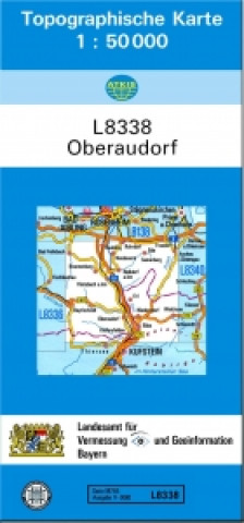 Tlačovina Oberaudorf 1 : 50 000 