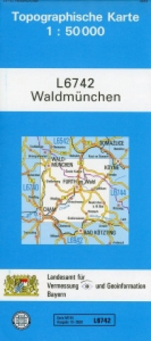 Nyomtatványok Waldmünchen 1 : 50 000 