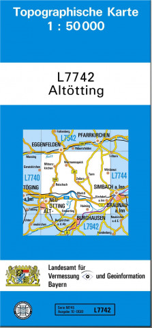 Materiale tipărite Altötting 1 : 50 000 