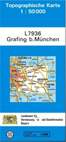 Tiskanica Grafing bei München 1 : 50 000 