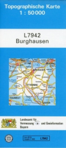 Materiale tipărite Burghausen 1 : 50 000 Breitband und Vermessung Landesamt für Digitalisierung