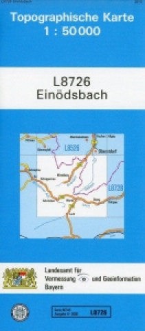 Tiskovina Einödsbach 1 : 50 000 