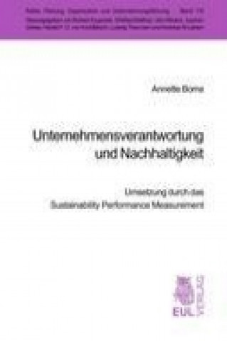 Kniha Unternehmensverantwortung und Nachhaltigkeit Annette Boms