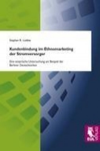 Könyv Kundenbindung im Ethnomarketing der Stromversorger Stephan R. Lüdtke