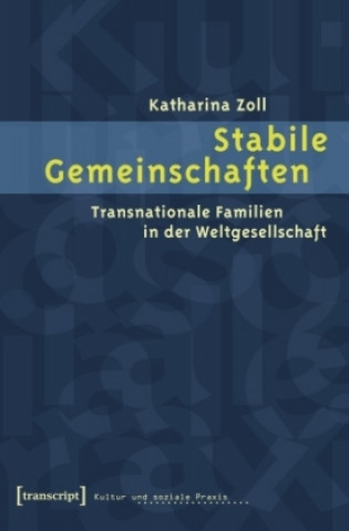Kniha Stabile Gemeinschaften Katharina Zoll