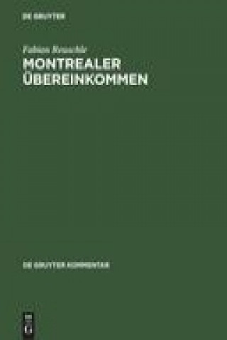 Livre Montrealer UEbereinkommen Fabian Reuschle