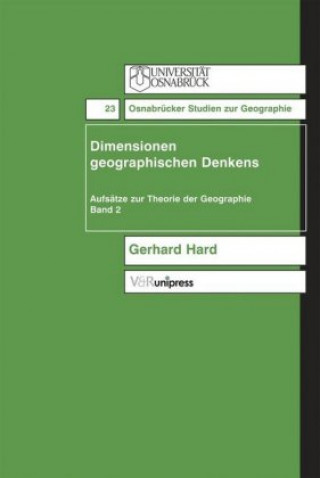 Knjiga OsnabrA"cker Studien zur Geographie (OSG). Gerhard Hard