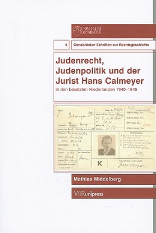 Książka OsnabrA"cker Schriften zur Rechtsgeschichte. Mathias Middelberg
