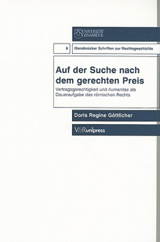Carte OsnabrA"cker Schriften zur Rechtsgeschichte. Doris Regine Göttlicher