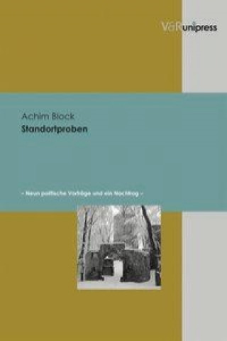 Knjiga Standortproben Achim Block