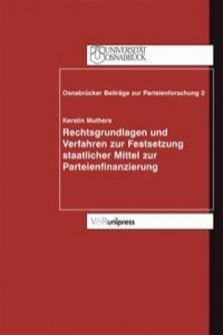 Knjiga OsnabrA"cker BeitrAge zur Parteienforschung. Kerstin Muthers