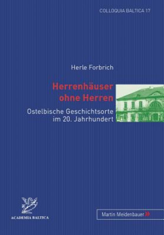 Livre Herrenhaeuser Ohne Herren Herle Forbrich