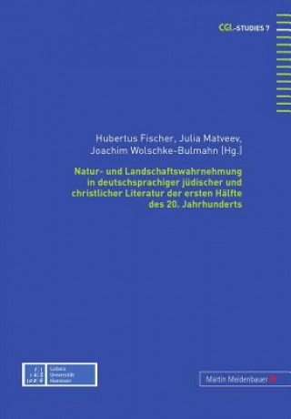 Libro Natur- und Landschaftswahrnehmung in deutschsprachiger juedischer und christlicher Literatur der ersten Haelfte des 20. Jahrhunderts Hubertus Fischer