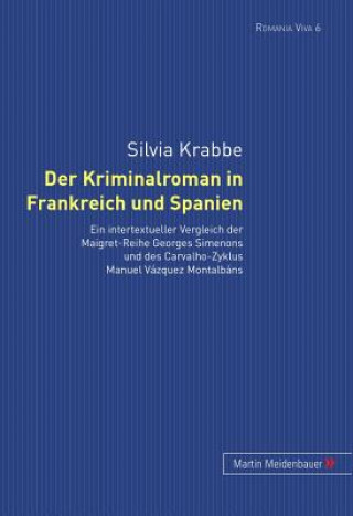Könyv Kriminalroman in Frankreich Und Spanien Silvia Krabbe